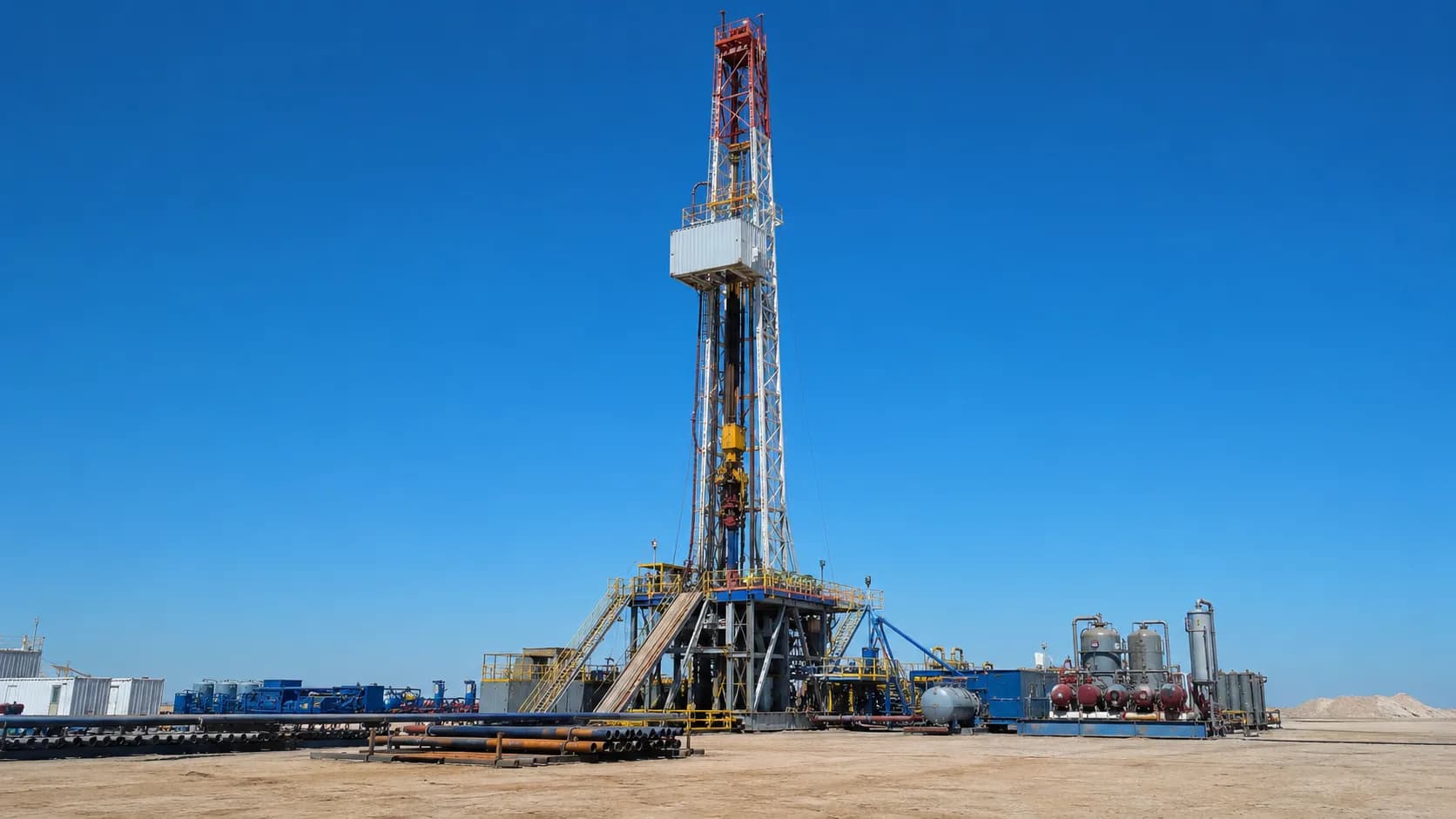 Faithworth Energy drilling rig operation